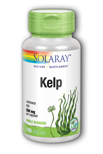 Solaray: Kelp 100ct 640mg