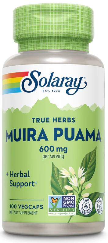 Solaray: Muira Puama Root 100ct 300mg