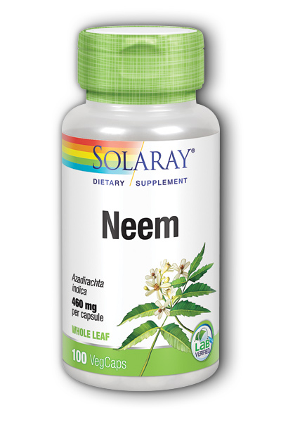 Solaray: Neem 100ct 475mg