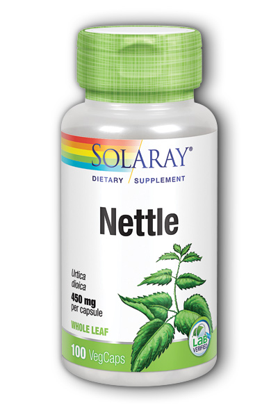 Solaray: Nettle Leaves 100ct 450mg