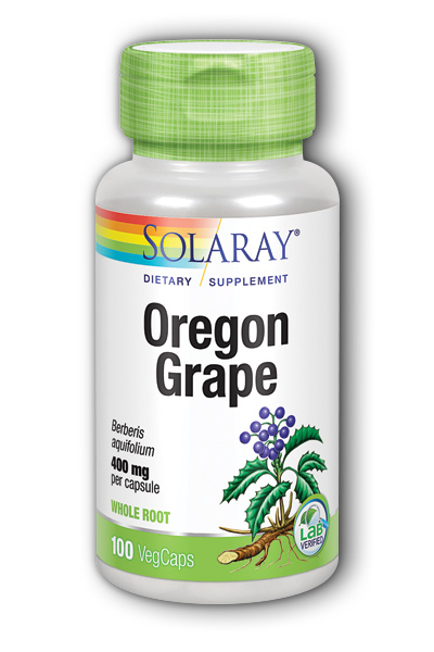 Solaray: Oregon Grape Root 100ct 400mg