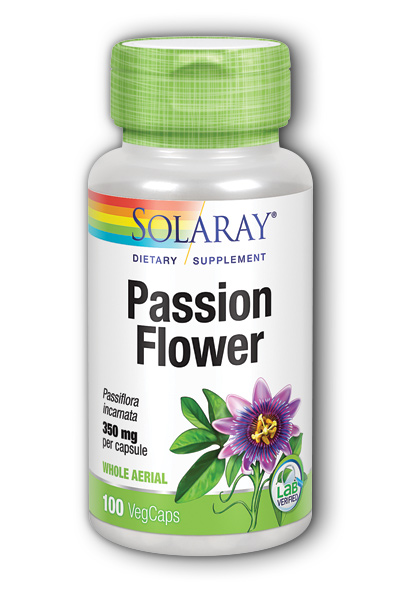 Solaray: Passion Flower 100ct 330mg