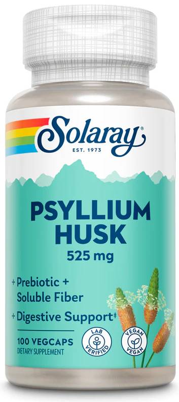 Solaray: Psyllium Husk 100ct 525mg