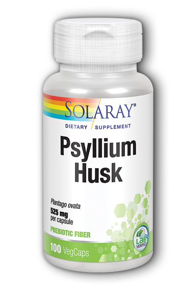 Solaray: Psyllium Husk 100ct 525mg