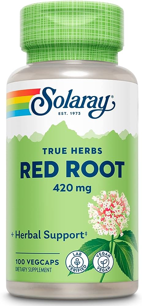 Solaray: Red Root 100ct 420mg