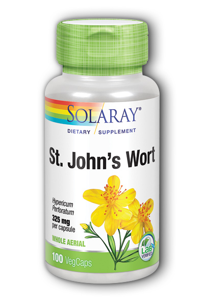 St. John's Wort 100ct 325mg from Solaray