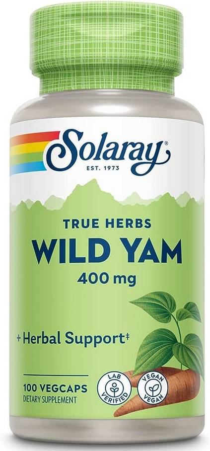 Wild Yam Root, 100ct 400mg