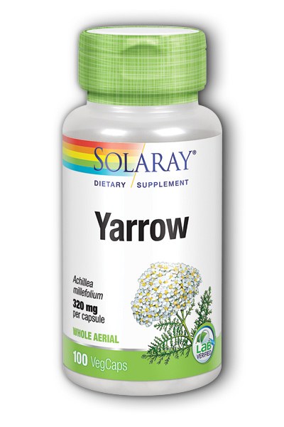 Solaray: Yarrow 100ct 320mg