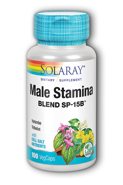 Male Stamina SP-15B 100ct 500mg from Solaray
