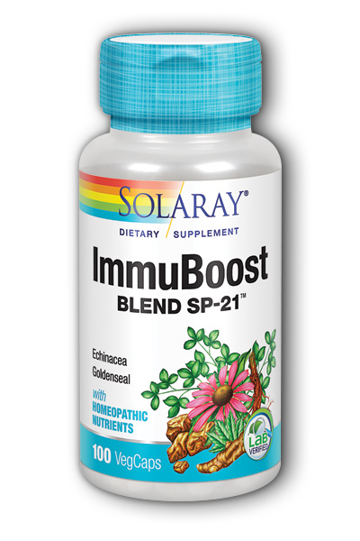 Solaray: Immuboost Blend SP-21 100ct