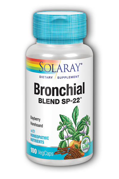 Solaray: Bronchial Blend SP-22 100ct
