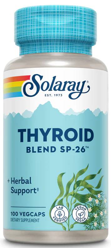 Solaray: Thyroid Blend SP-26 100ct