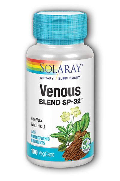 Solaray: Venous Blend SP-32 100ct