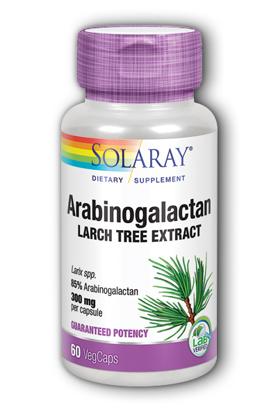Arabinoglactan Larch Tree Extract, 60ct 300mg