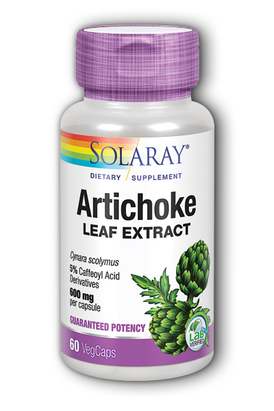 Solaray: Artichoke Leaf Extract 60ct 300mg