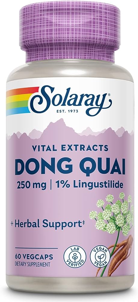 Solaray: Dong Quai Root Extract 60ct 250mg