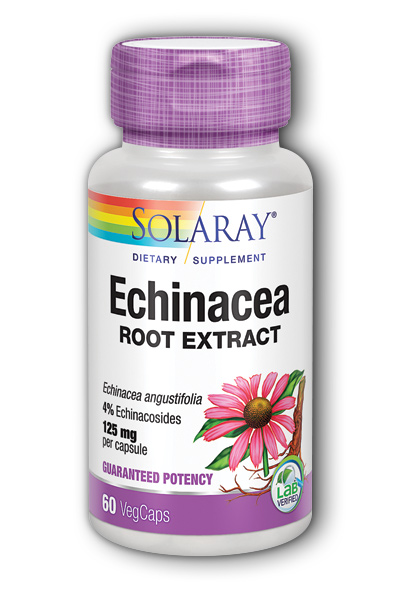 Echinacea Angustifolia Extract, 60ct 125mg