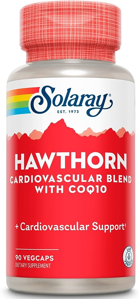 Hawthorn Berry Extract Cardiovascular Support Formula 150mg, 90 Vcaps