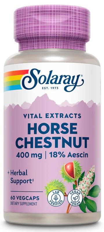 Solaray: Horse Chestnut Extract 60ct 400mg