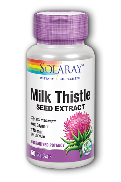 Solaray: Milk Thistle Extract 60ct 175mg