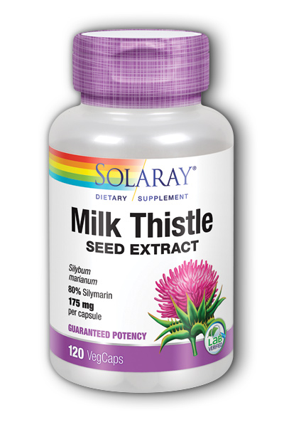 Solaray: Milk Thistle Extract 120ct 175mg