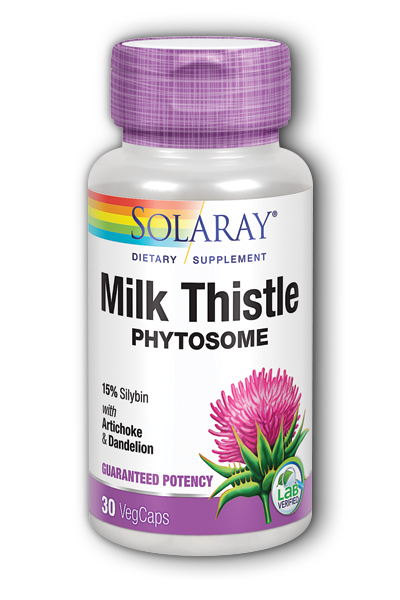 Solaray: Milk Thistle Phytosome 30ct 200mg