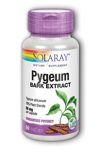 Solaray: Pygeum Africanum Extract 60ct 50mg