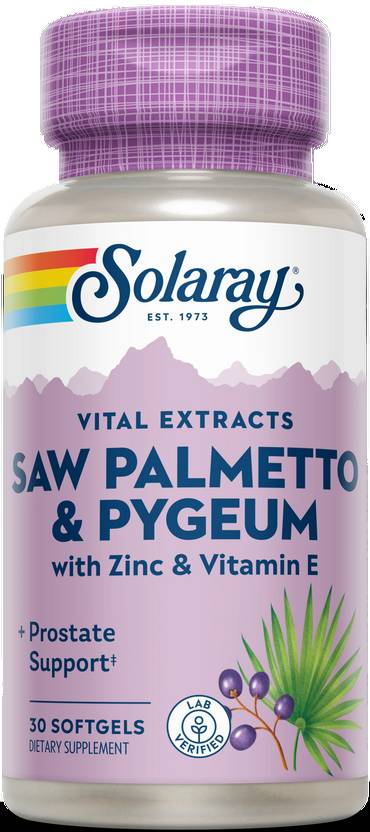 Solaray: One Daily Saw Palmetto and Pygeum 30ct