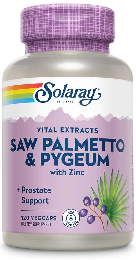 Solaray: Pygeum and Saw Palmetto 120ct