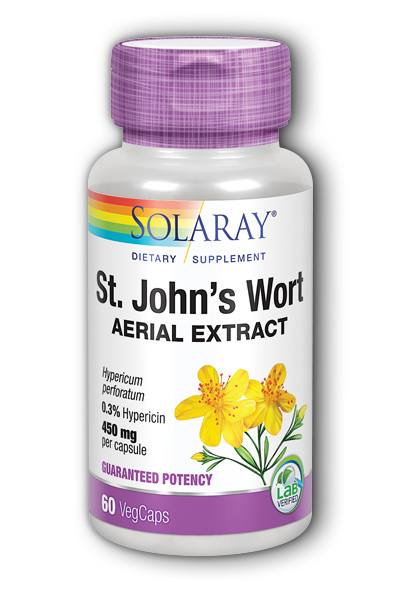 Solaray: St. John's Wort 60ct 300mg