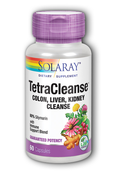 Solaray: Tetra Cleanse 60ct