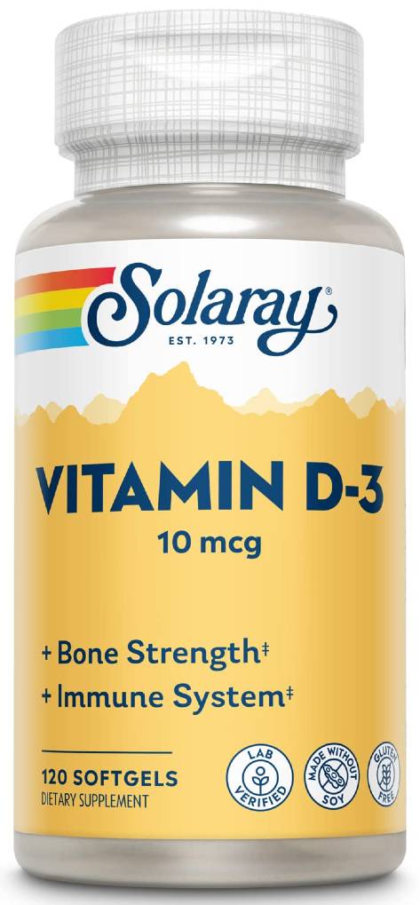 Vitamin D-3, 120ct 400IU
