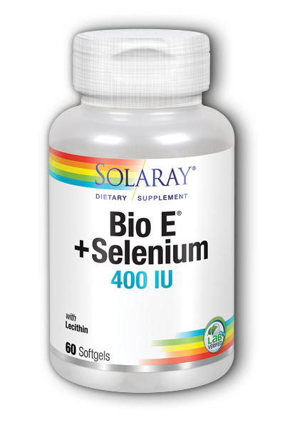 Solaray: Bio E with Selenium 60ct 400IU