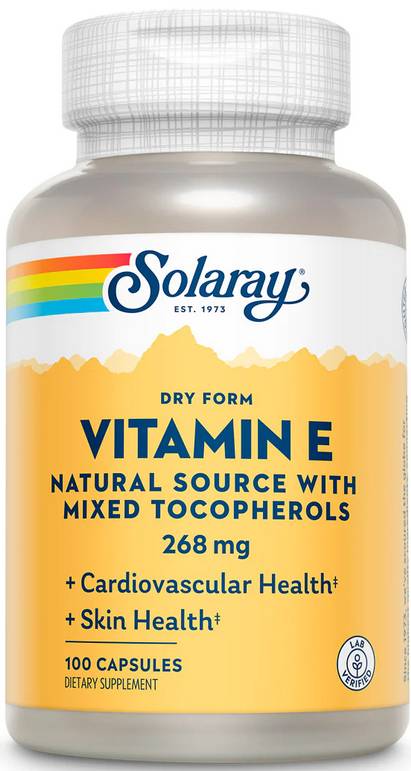 Dry Vitamin E-400, 100ct 400IU (165mg)