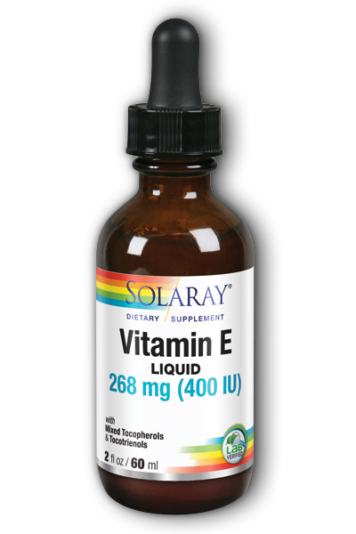 Solaray: Liquid Vitamin E 2oz 400IU