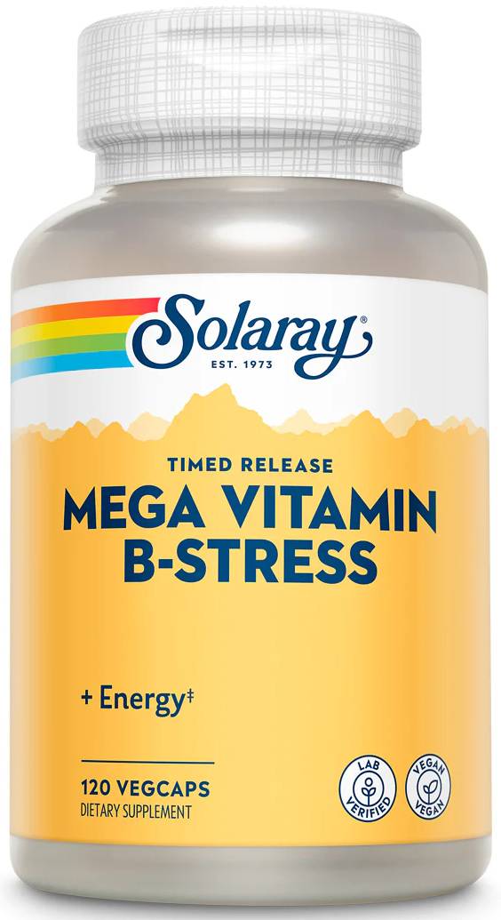 Solaray: Two-Stage Mega B-Stress 120ct