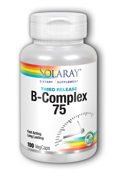 Solaray: B-Complex 75 100ct