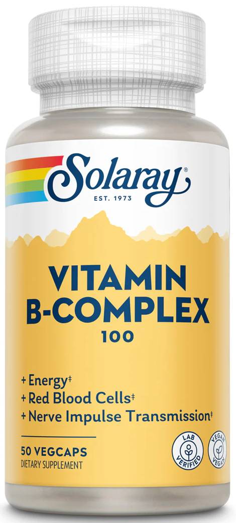 Solaray: B Complex 100 50ct