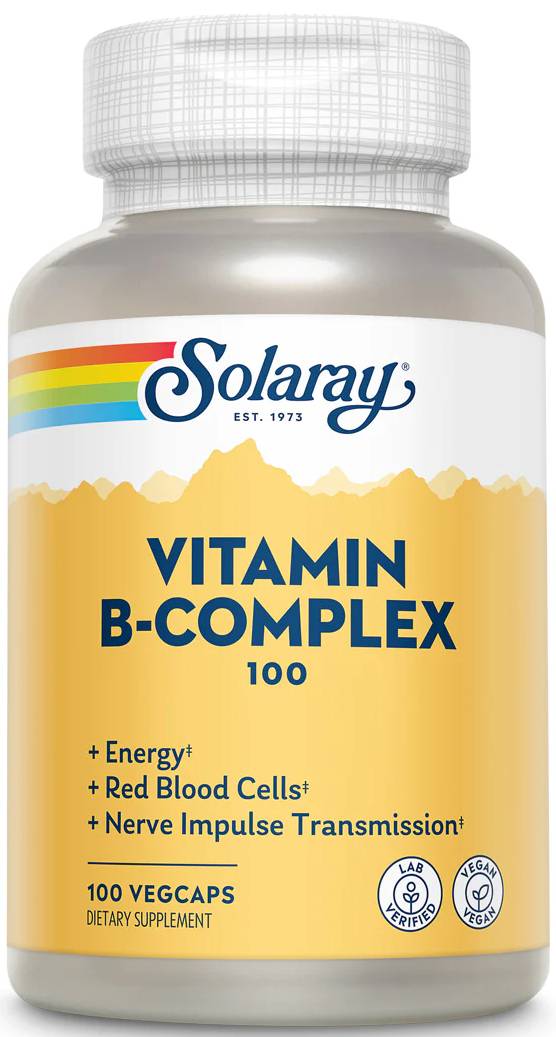 Solaray: B Complex 100 100ct