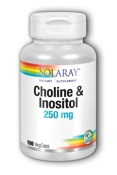 Solaray: Choline & Inositol 100ct