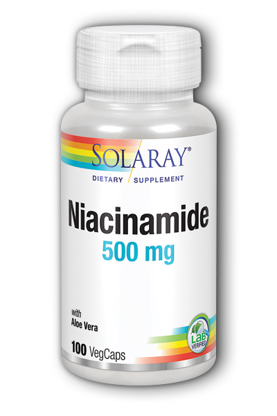 Solaray: Niacinamide 500 100ct 500mg