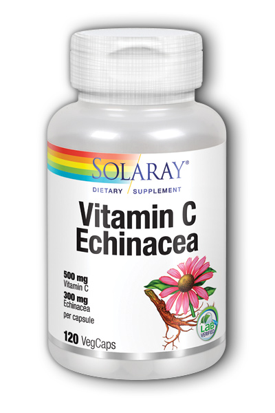 C-with Echinacea 120ct 1000mg from Solaray