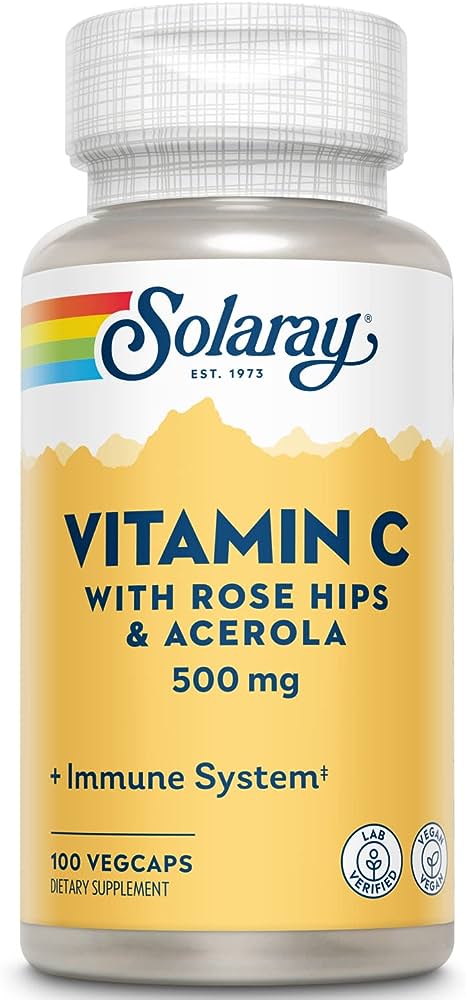 Solaray: C-500 Two Stage Timed Release 100ct 500mg