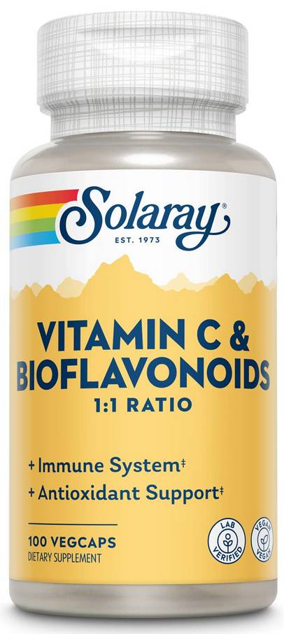 Solaray: Super Bio-Plex Vitamin C 100ct