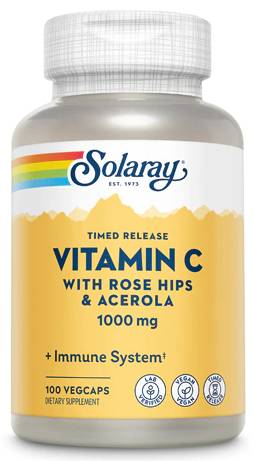 Solaray: C-1000 Two Stage Timed Release 100ct 1000mg