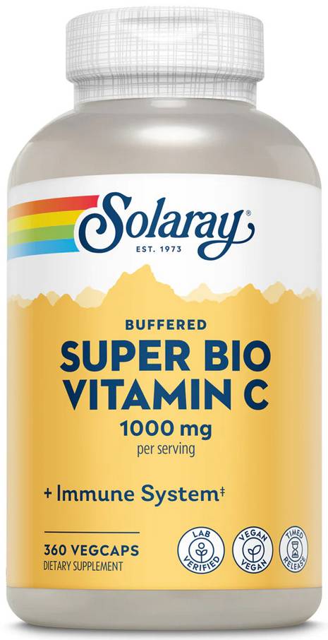 Solaray: Super Bio C - Buffered 360ct 1000mg