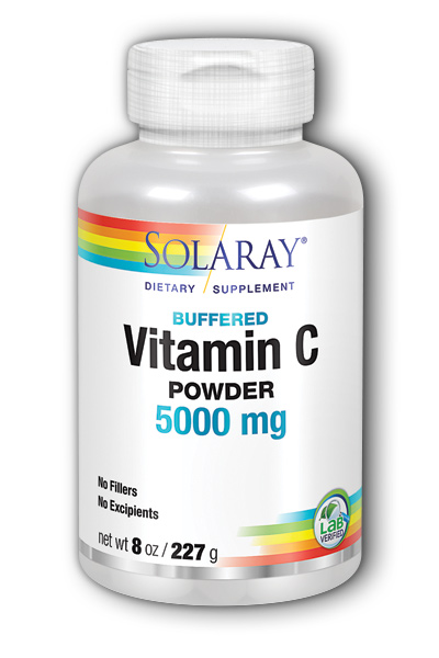 Solaray: Nonacidic Vitamin C Crystalline Powder 8oz 5000mg