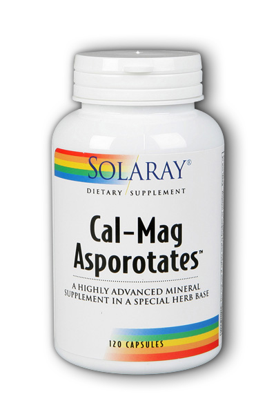 Solaray: Calcium and Magnesium Asporotates 120ct