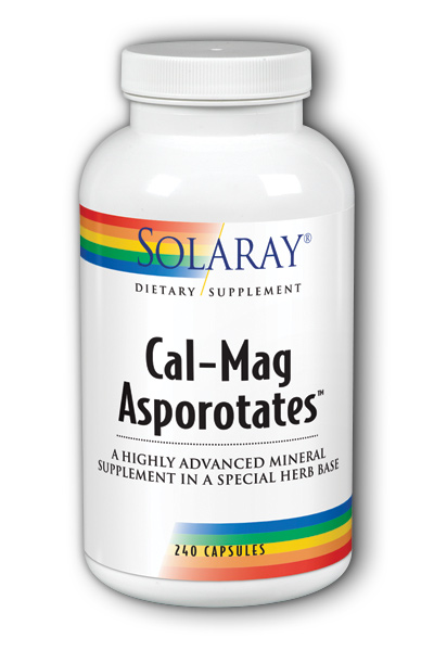 Solaray: Calcium and Magnesium Asporotates 240ct