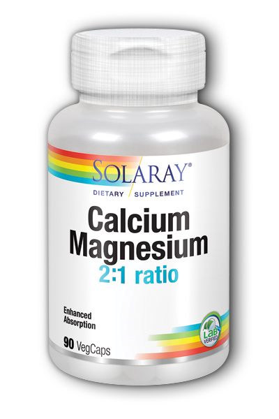Solaray: Calcium and Magnesium 90ct